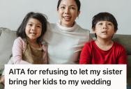 Couple Sent Invitations Clearly Stating No Kids Allowed, But When Groom’s Sibling Hinted She’d Bring Her Kids Anyway, He Found Himself In An Uncomfortable Position