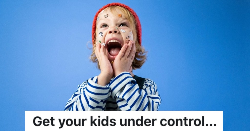 little kid screaming