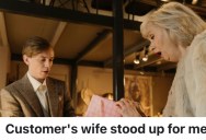 Employee Got Berated By A Crazy Customer, But Then The Customer’s Wife Swooped In And Saved The Day