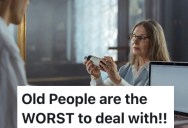 She Was So Happy To Help An Elderly Customer, But She Quickly Regretted That Decision