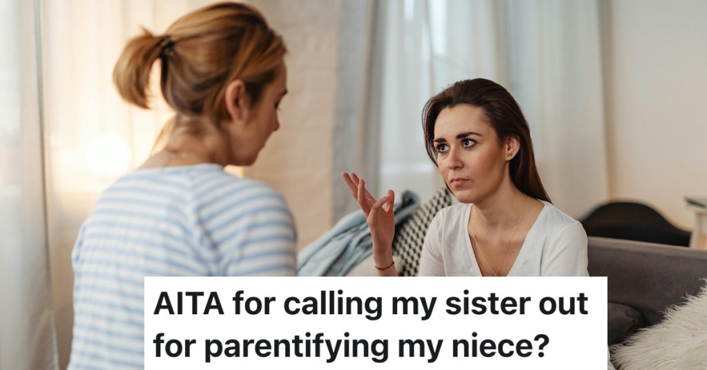 two women arguming with each other