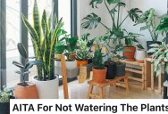 Parents Made Him Sole Caretaker of Their Plants Because He Works From Home, But He Stopped Watering Them After Asking Dad to Take Over