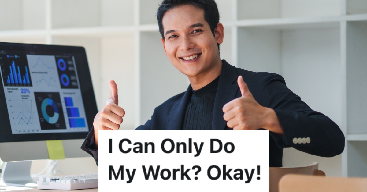 man giving thumbs up