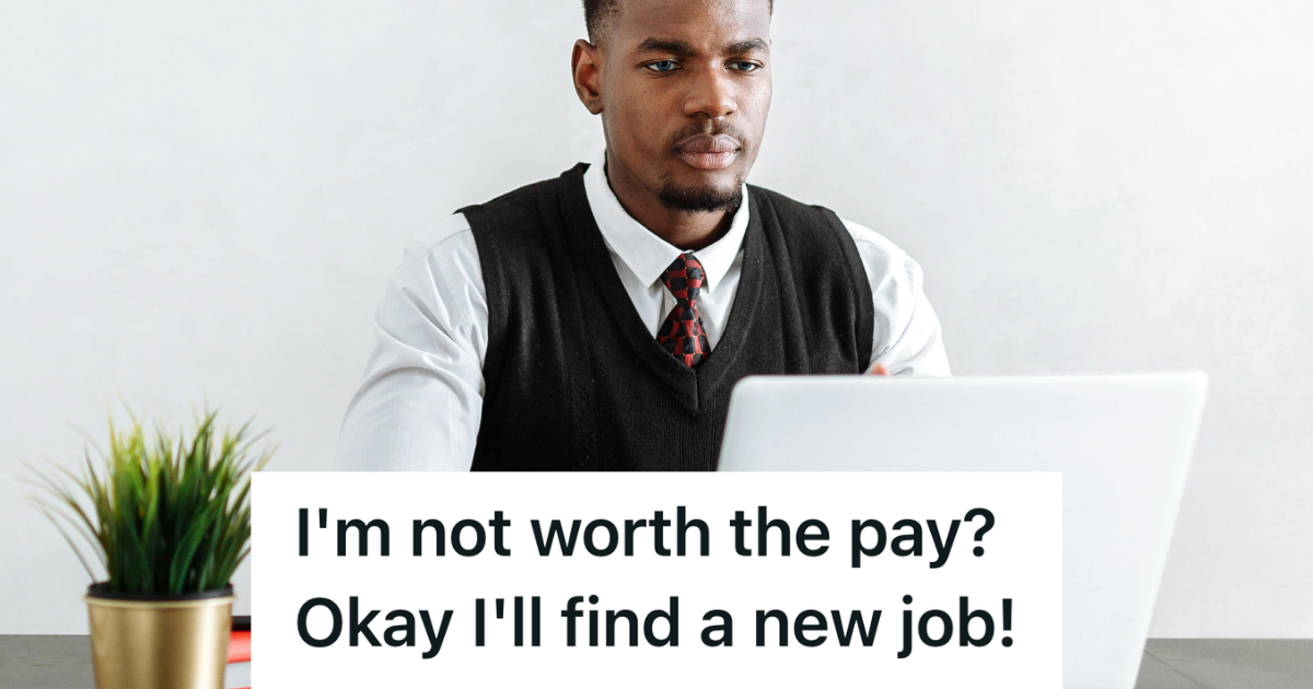 professional man working at his laptop