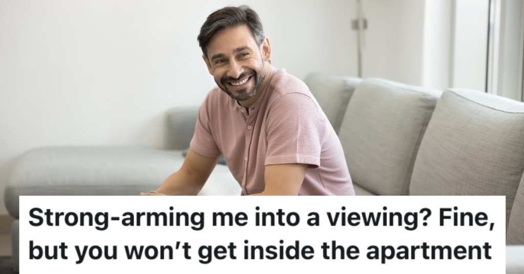 man sitting on a couch