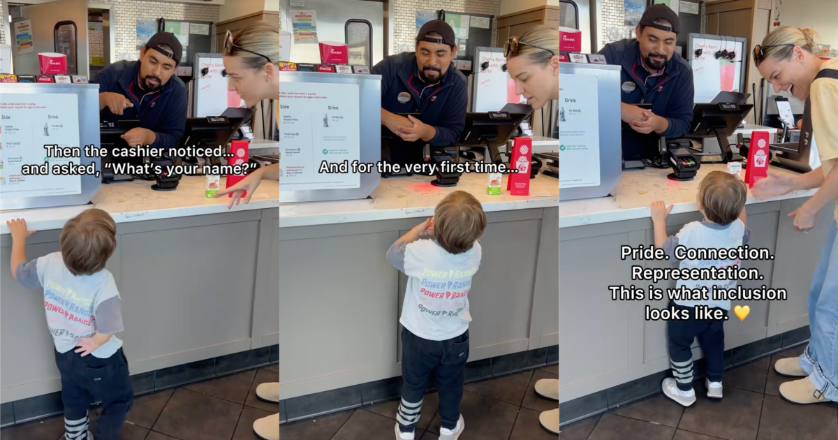 man using sign language