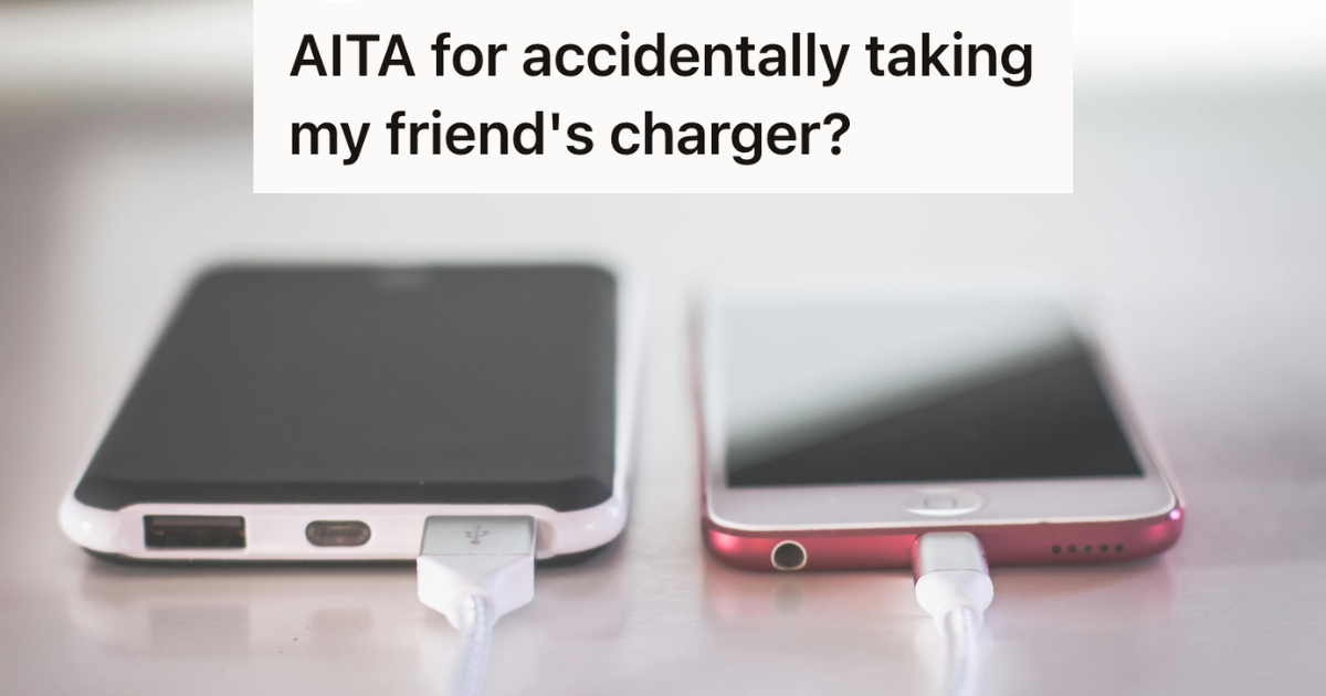 smart phones plugged into charger