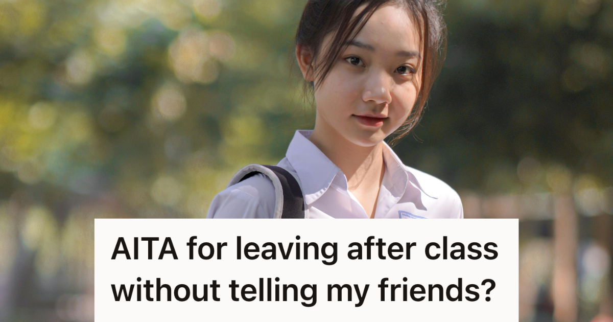 student wearing backpack