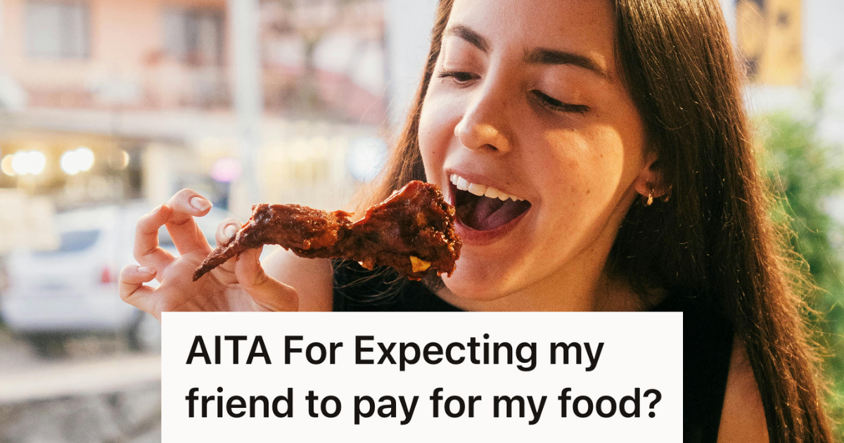 woman eating chicken wings