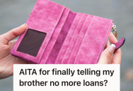 Financially Responsible Sister Kept Funding Her Sibling’s Bad Money Habits, So She Finally Cut Off The Cash And Took Back Control