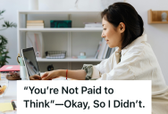 PR Copywriter Was Ordered Not To Question Her Power Hungry Boss, So Her Flawless Compliance Crashed The Campaign And The Boss’s Career