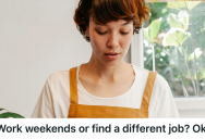 Student Employee Was Given An Ultimatum By A Bad Boss To Choose Between School And The Job, So They Walked Away And Left The Store Short Staffed