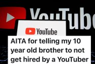 Kid Tries To Get Hired By A Random YouTuber Online, So Older Sibling Blocks Him And Sparks A Family Meltdown
