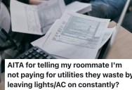 Roommate Runs the AC Nonstop and Takes 30-Minute Showers, So He Tells Him He’s Not Paying for the Extra Utilities