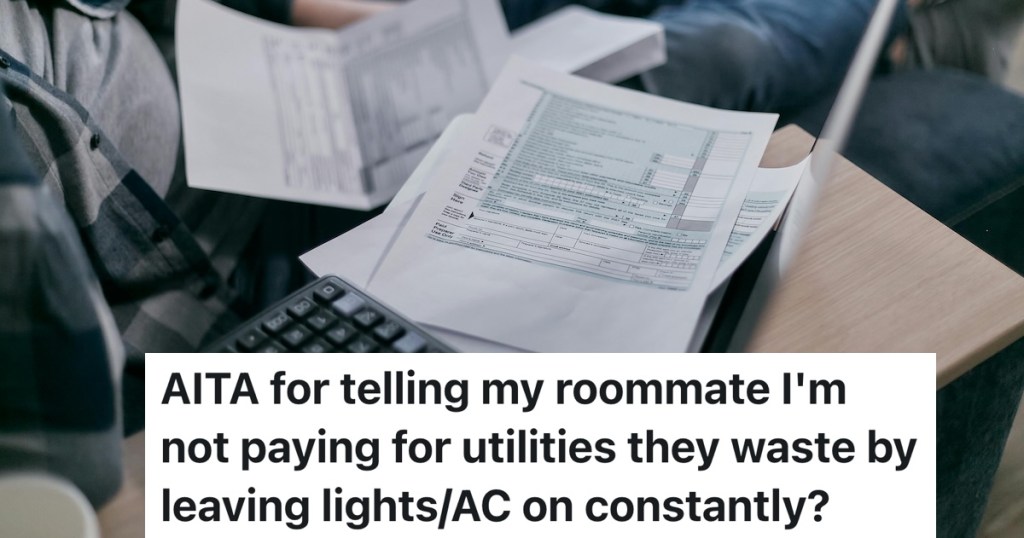 utility bill papers