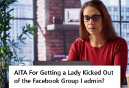 Facebook Group Mod Kicked Out A Member Because She Kept Asking Questions During An In-Person Meeting, But Is Now Wondering If She Was Too Harsh