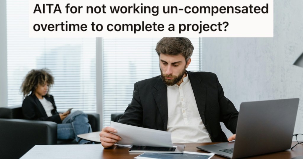 People working in an office