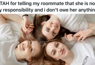 Three Roommates Were Living Happily Together Until One Woman Rightfully Started Standing Up For Herself, And Then Their Harmonious Arrangement Fell Apart