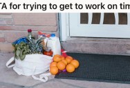 Difficult Mom Promised To Drive Her Student Kid Back To University In Time For Them To Get To Work, But Now She’s Insisting They Take The Bus