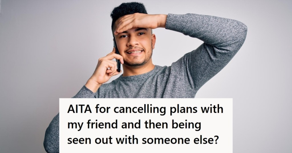 Man looking upset talking on the phone