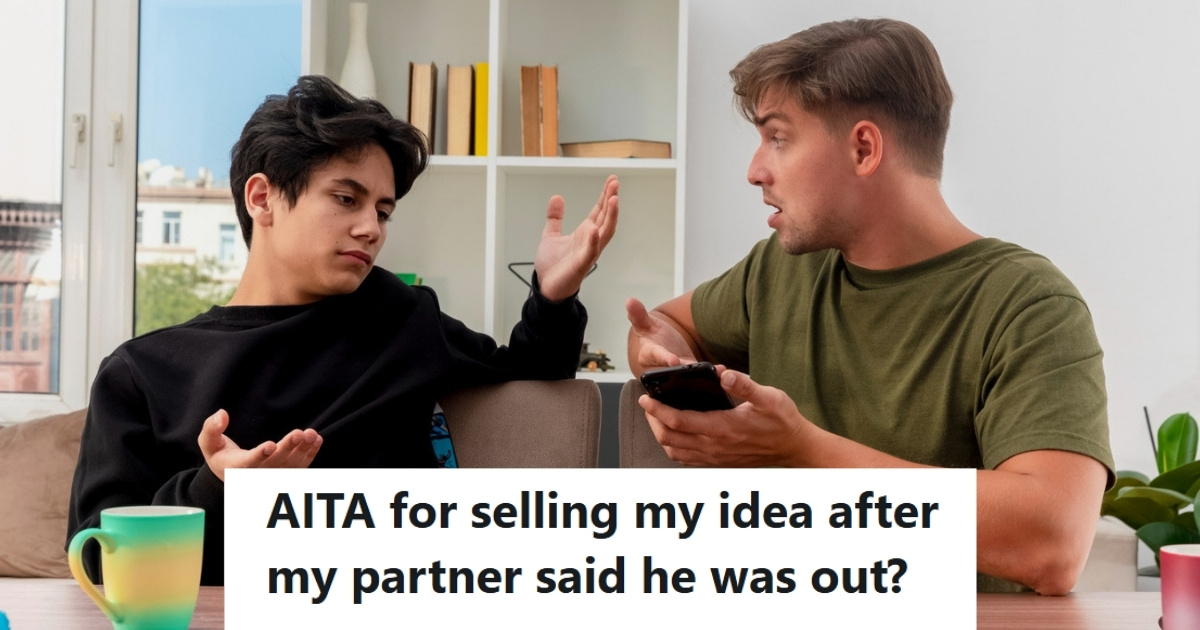 Student Worked Alone On A School Project Despite Having A Partner, But Now That He Sold The Idea To A Company, His Partner Wants A Cut Teenage boy arguing over phone