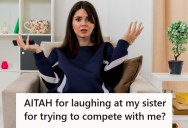 Woman’s Sister Kept One-Upping Her During A Family Gathering, But When She Said Something That Made Everyone Laugh, She Got An Angry Text Afterwards