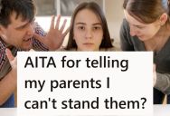 During An Argument, This Daughter Told Her Parents That She Couldn’t Stand Them, And Now She Feels Like She Crossed A Line