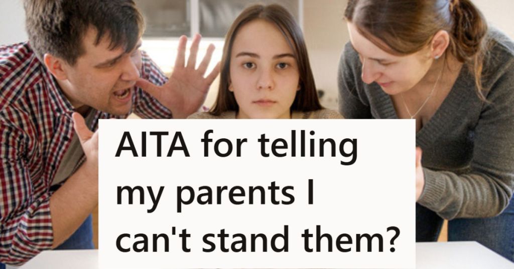 Parents yelling at daughter