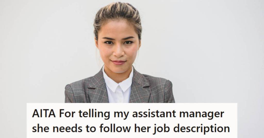 Property manager fed up with her insubordinate assistant