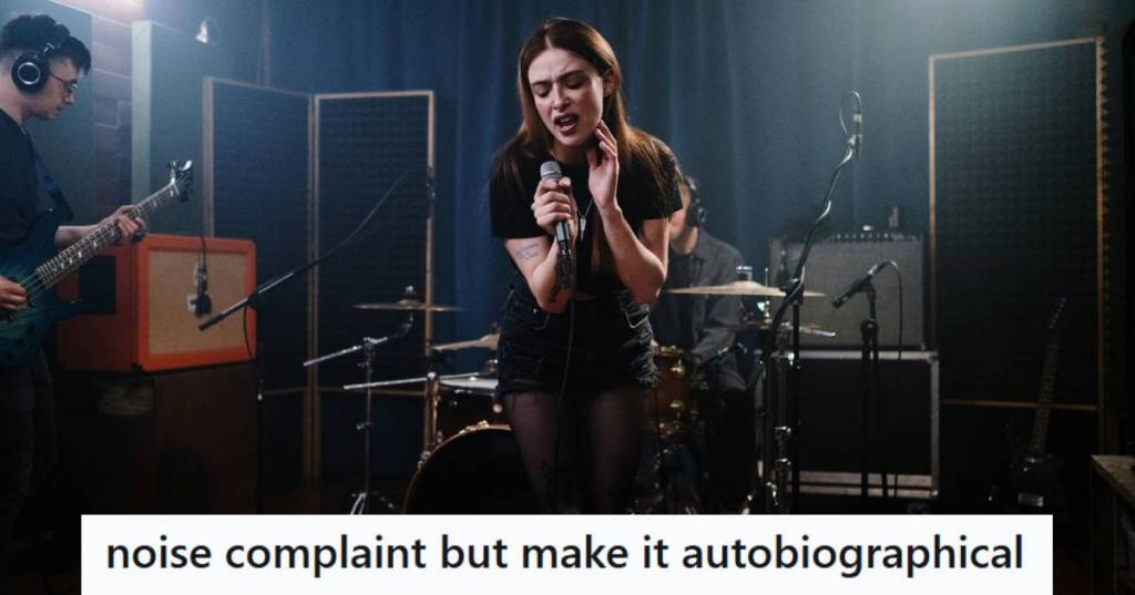 Woman who's drunk and singing Shania Twain songs