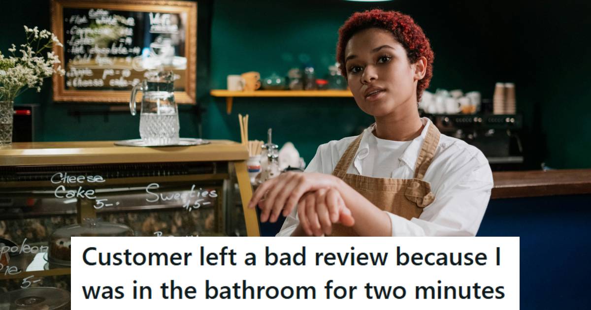 Supervisor upset over an impatient customer