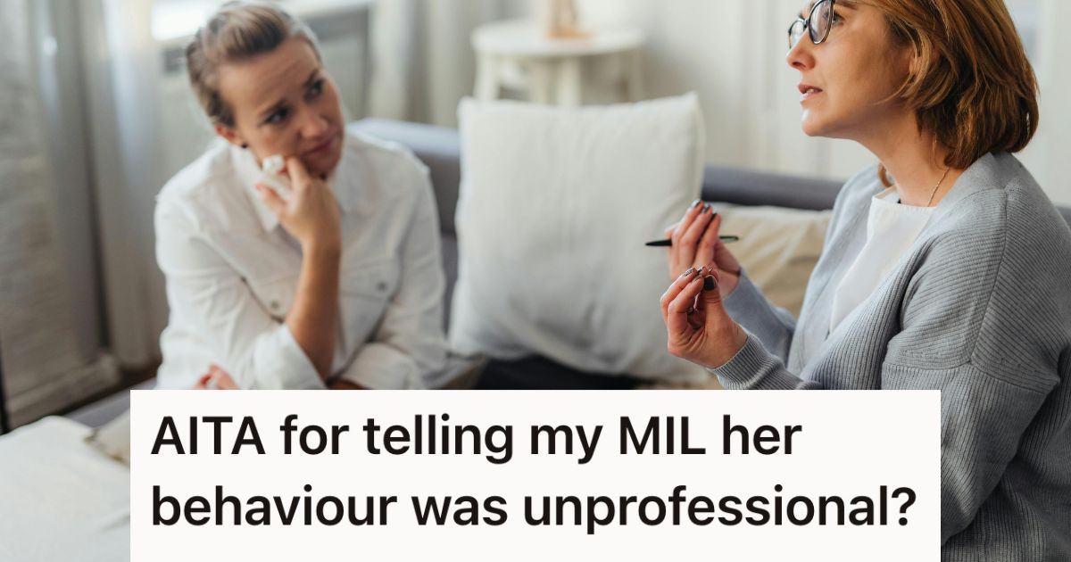 Woman listening to another woman talking