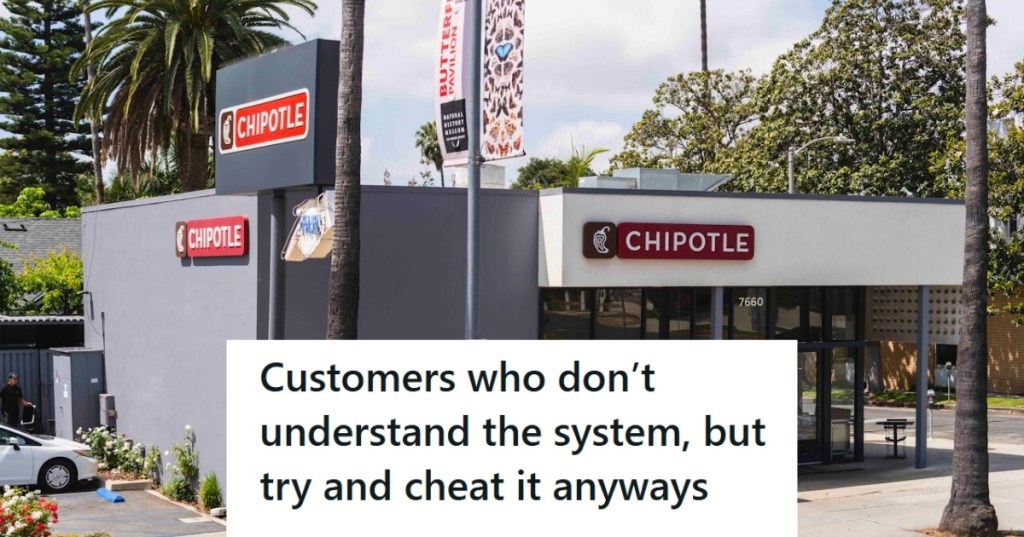 Chipotle restaurant front