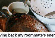 Roommate Had High Standards When It Came To Housework, So When The Dirty Dishes Culprit Was Revealed, A Post-It Note Battle Followed