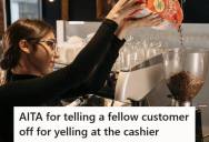 Dunkin’ Customer Told A Woman To Stop Yelling At A Cashier Over A Bagel, But The Woman Waved Her Finger In Her Face And Then Her Husband Started Yelling Too