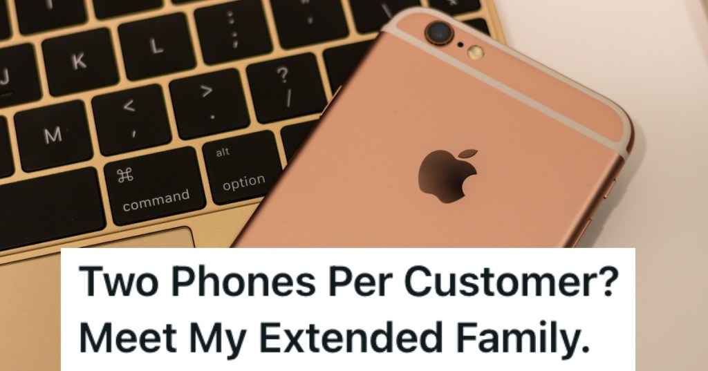 A rose gold iPhone 6s