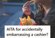 Fast Food Customer Tried To Return Napkins After A Cashier Said She Wasn’t Allowed To Take Them Without Asking, But The Awkward Exchange Made The Line Laugh And Embarrassed The Cashier