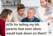 His Boyfriend’s Parents Made A Racist Remark So He Called Them Worse Than Idiots, But Now His Boyfriend Is Giving Him The Silent Treatment