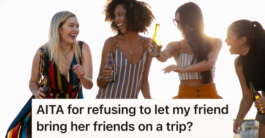 Group of girls dancing at a festival