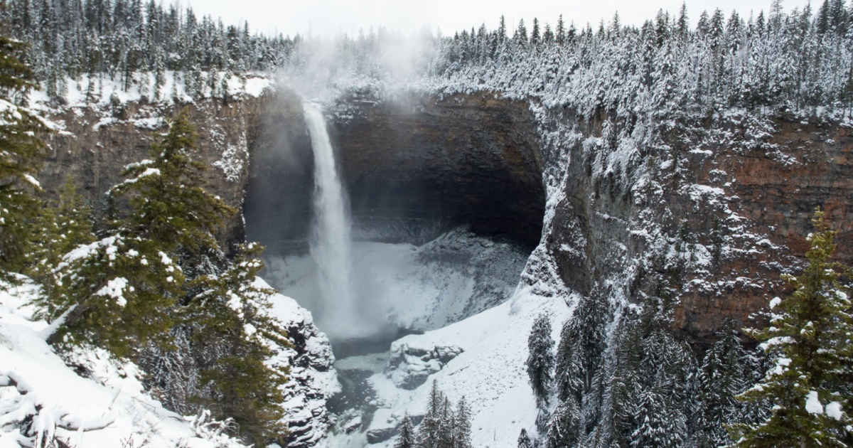 Helmcken Falls in the Winter