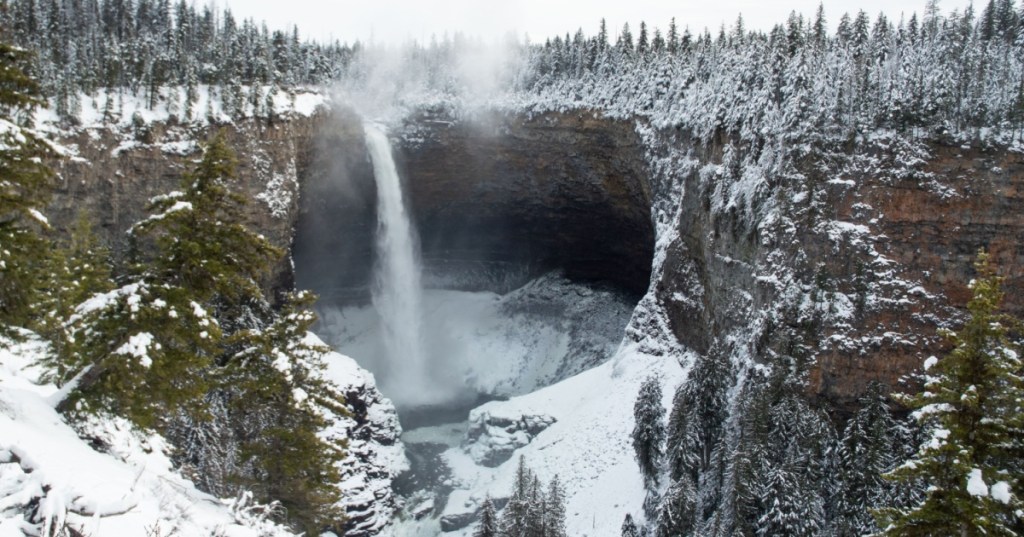 Helmcken Falls in the Winter