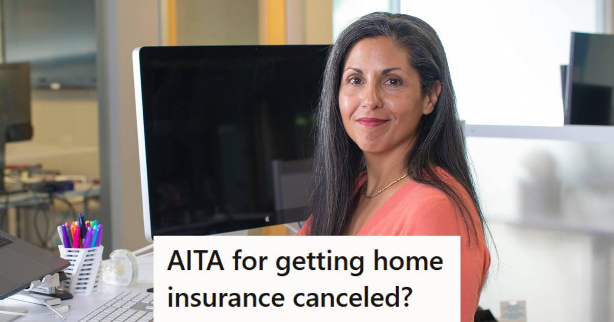Woman sitting at her computer after speaking to the insurance company