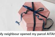 Woman Realized Her Package Was Delivered To The Wrong House And Went To Collect It, But Her Neighbor Had Already Opened It And Even Taken Items Before Handing It Over