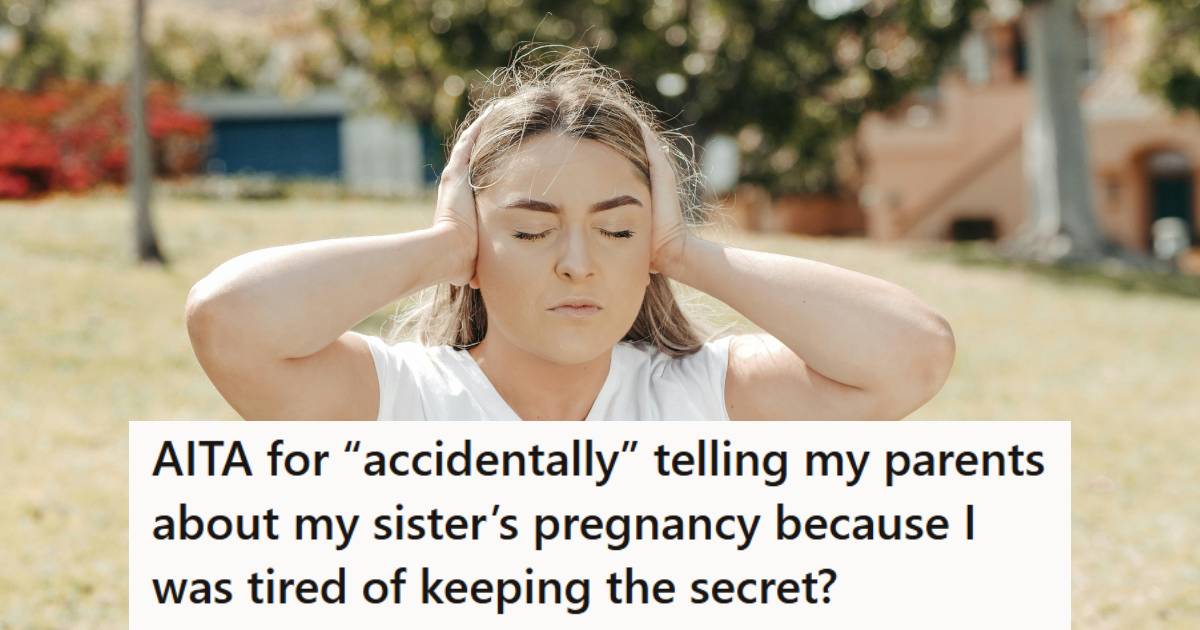 Woman holding her head because she's under too much stress