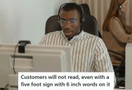 Customers Kept Ignoring Store Signs, Even Though This Employee Did Everything To Make Sure People Wouldn’t Show Up At Odd Hours