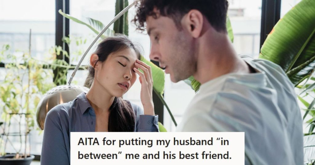 Man and woman arguing