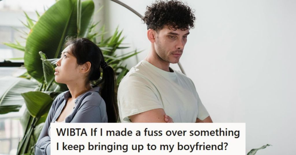 Man and woman arguing