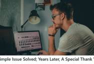 IT Employee Helped Restore A Coworker’s Manuscript On Her Personal Laptop, So The Coworker Later Thanked Him With A Free Copy Of Her Novel