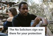 Homeowner Got Tired Of Door To Door Salesmen Ignoring ‘No Soliciting’ Signs And Harassing The Elderly Neighbors On His Street, So When They Tried It Again, He Followed Them Down The Road To Make Sure They Left