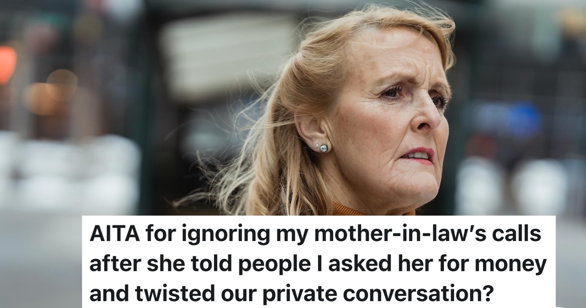 Mother in Law Tells Family She “Begged for Money,” So She Stops Answering Her Calls Until They Can Talk Face to Face elderly woman looking upset